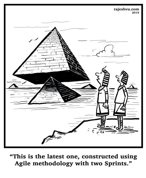Building Pyramids Using Agile